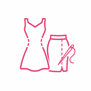 cambios de talla Ajustes en vestidos y faldas